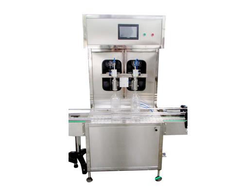 半自動(dòng)兩頭直線灌裝機(jī)